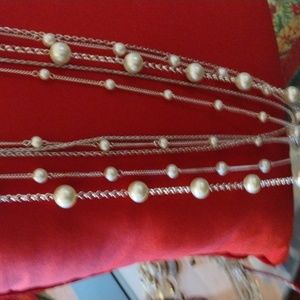 Pearl & Silver Necklace